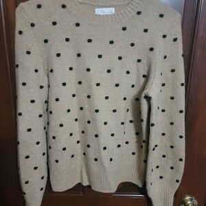 LC Lauren Conrad Tan Knit Sweater